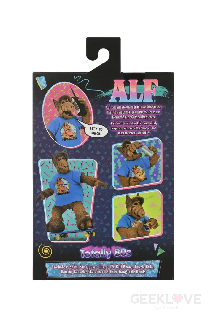 Alf 7In Ultimate Totally 80S Alf Action Figure