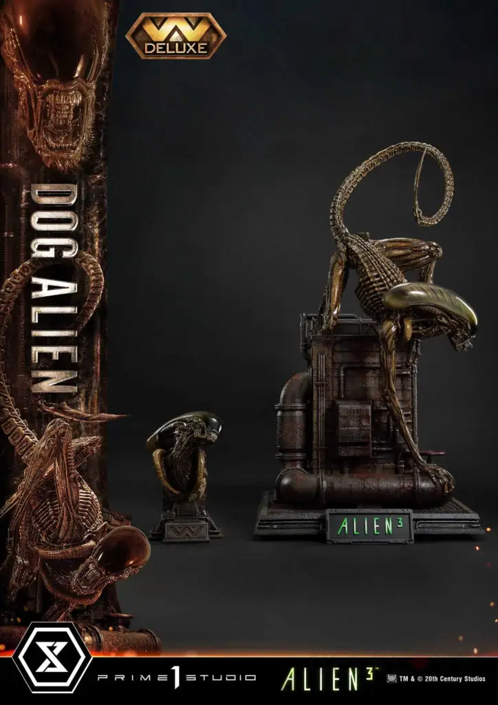 Alien 3 Museum Masterline XL Alien 3 (Film) Dog Alien Deluxe Version Museum Masterline XL