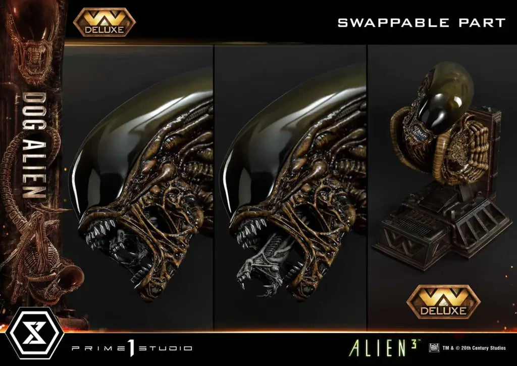 Alien 3 Museum Masterline XL Alien 3 (Film) Dog Alien Deluxe Version Museum Masterline XL