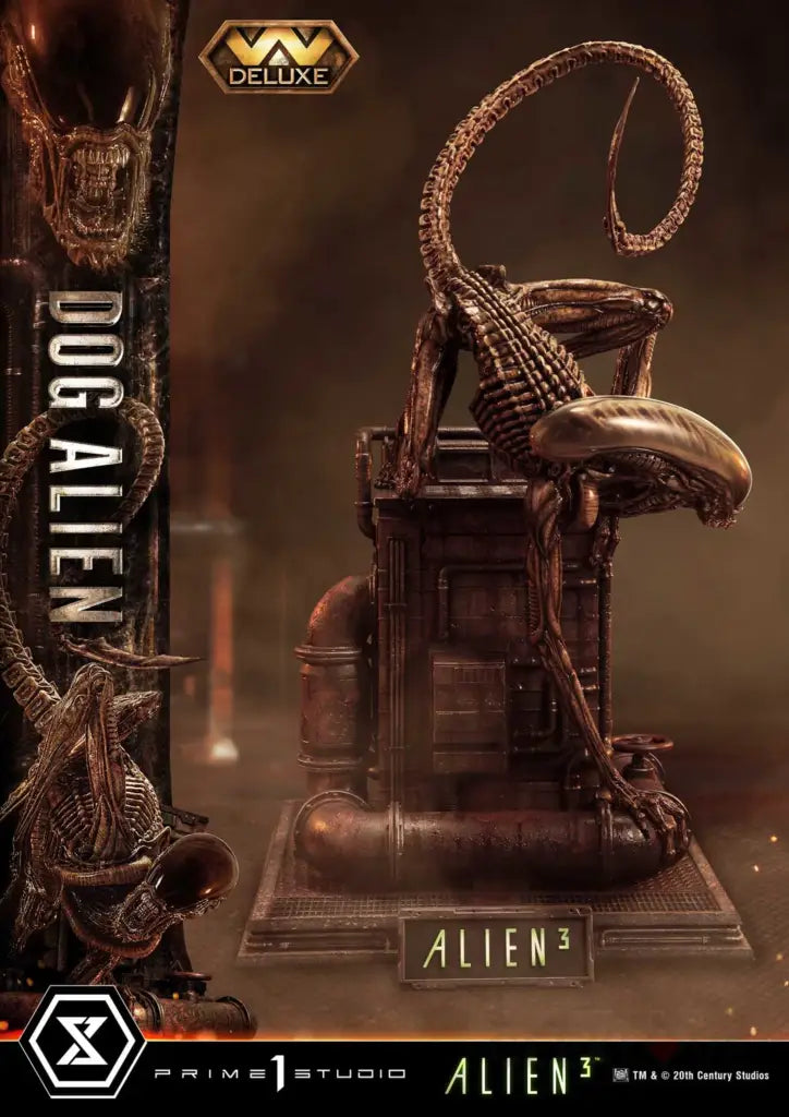 Alien 3 Museum Masterline XL Alien 3 (Film) Dog Alien Deluxe Version Museum Masterline XL