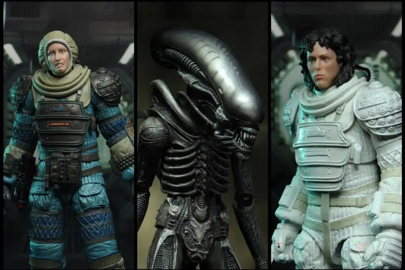 Alien 40th Anniversary Series 16 Set of 3 Figures