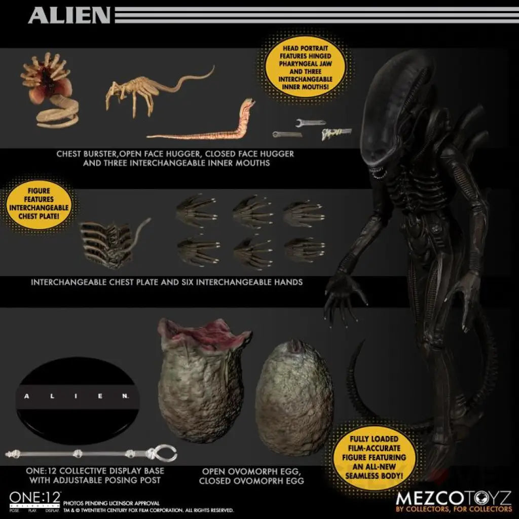 Alien One:12 Collective Alien - GeekLoveph