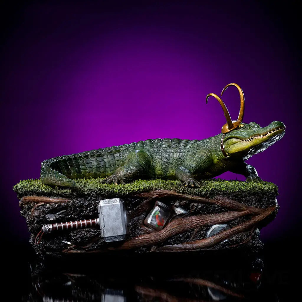 Alligator Loki - 1/10 Art Scale Statue - GeekLoveph