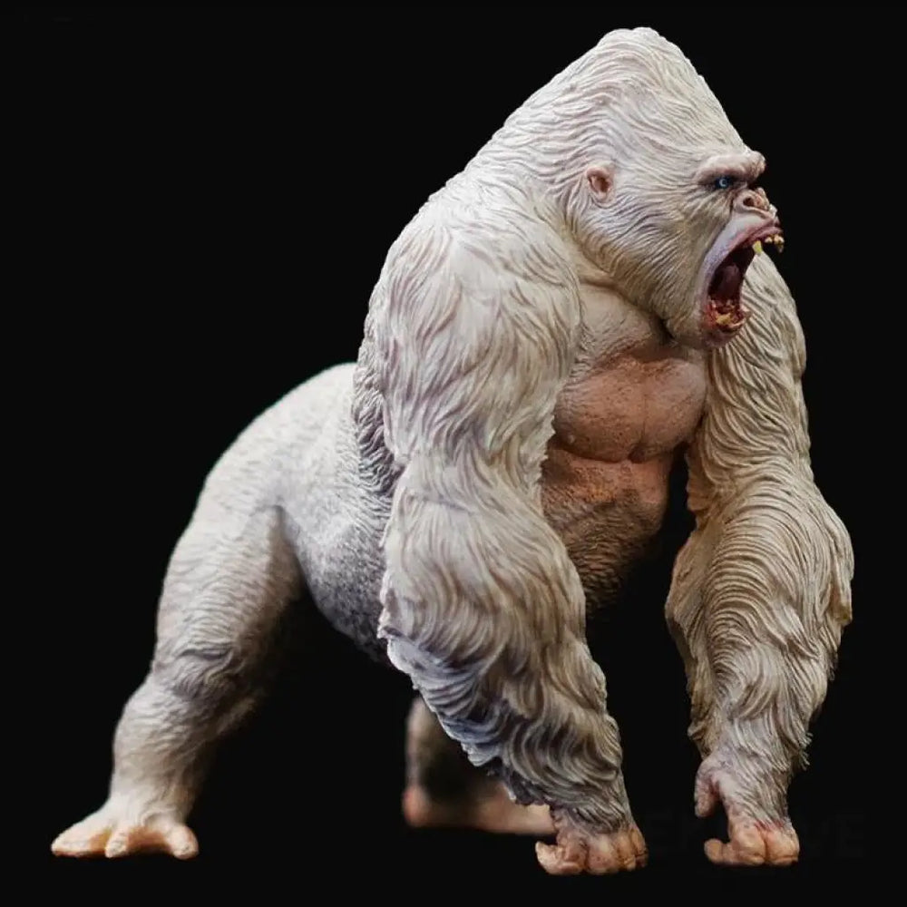 Alpha Male Mountain Gorilla "Gorilla Z" (Albino) 1/11 Scale Replica - GeekLoveph