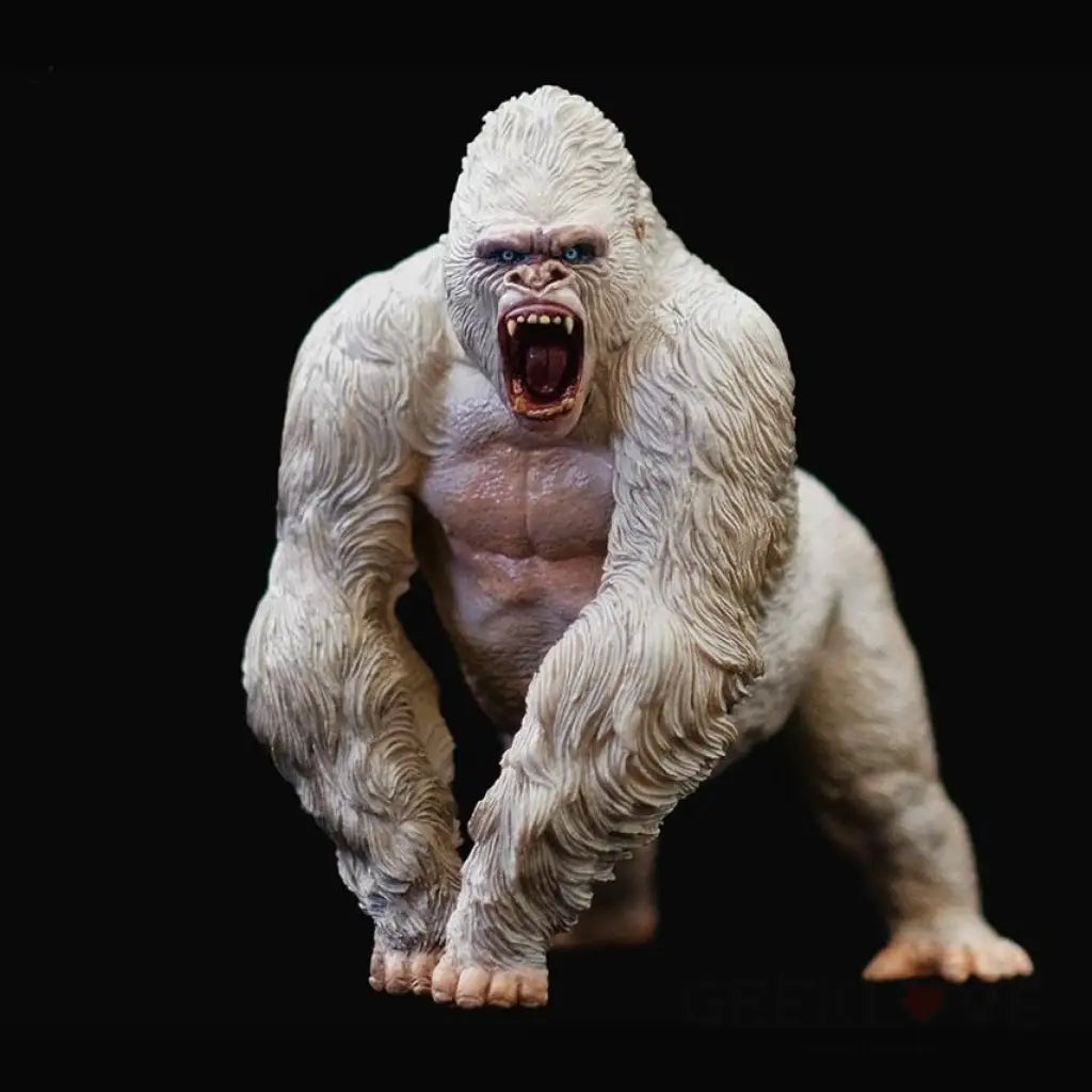 Alpha Male Mountain Gorilla "Gorilla Z" (Albino) 1/11 Scale Replica - GeekLoveph