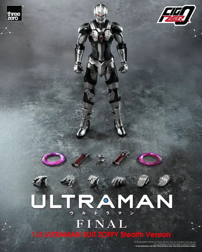 Anime ‘Ultraman’ Final Season - Figzero 1/6 Ultraman Suit Zoffy Stealth Version Figzero