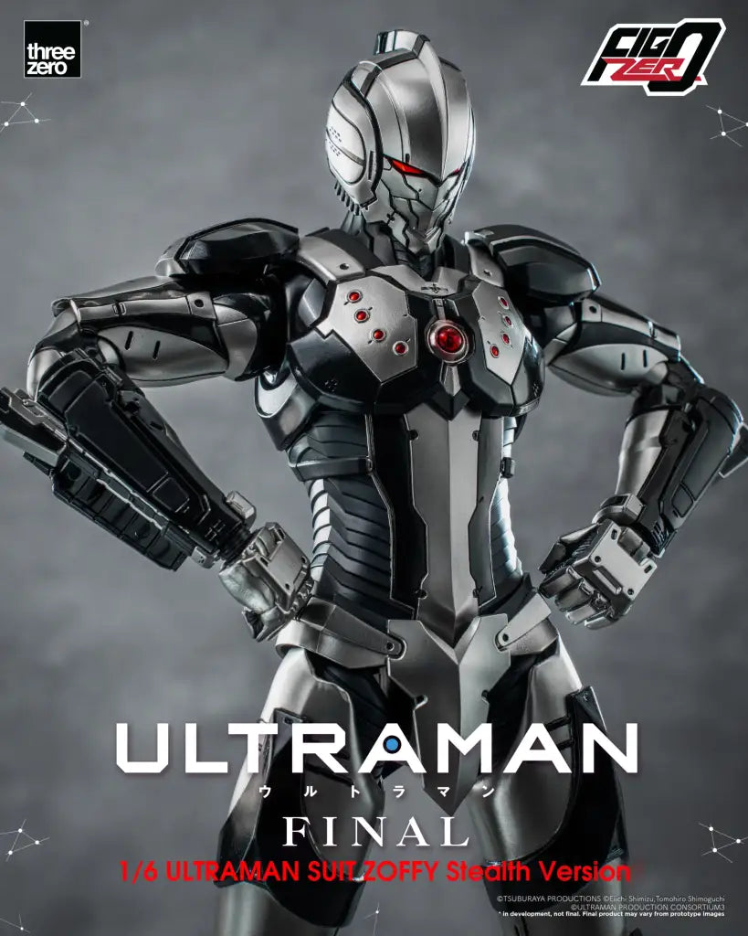 Anime ‘Ultraman’ Final Season - Figzero 1/6 Ultraman Suit Zoffy Stealth Version Pre Order Price