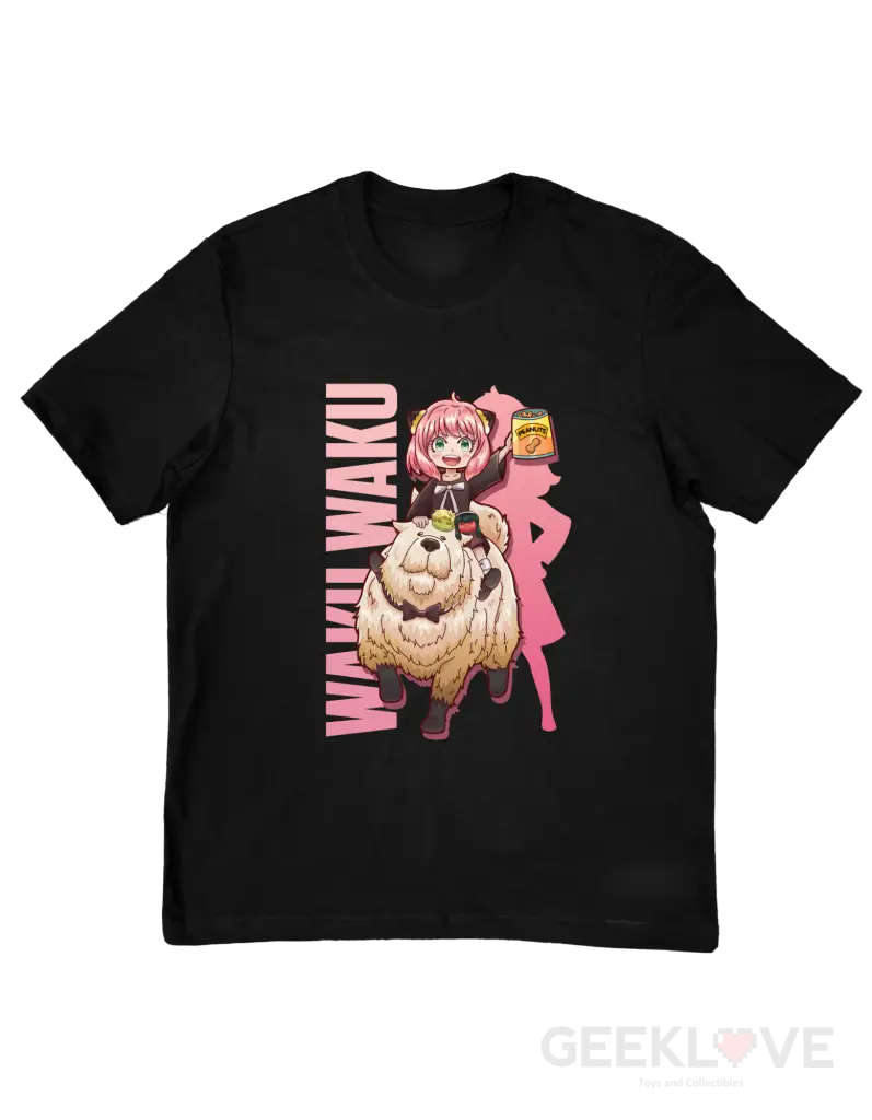 Anya Forger Waku Waku Premium Graphic Tee