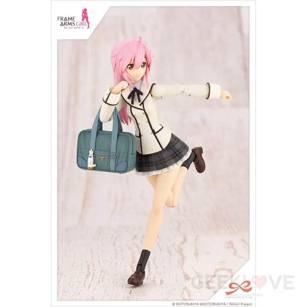 Ao Gennai Wakaba Girls'High School Winter Clothes Dreaming Style Happy Monochrome - GeekLoveph