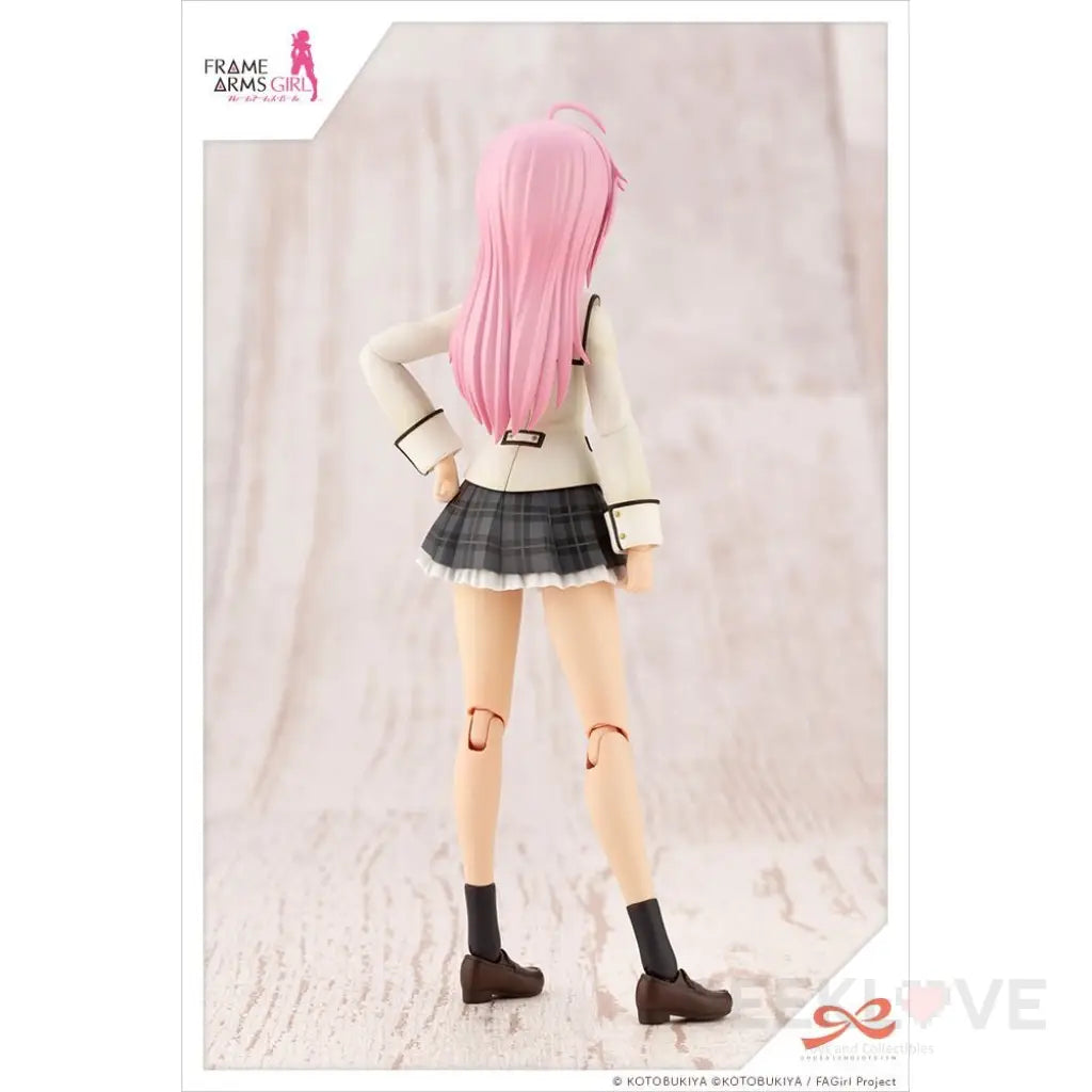 Ao Gennai Wakaba Girls'High School Winter Clothes Dreaming Style Happy Monochrome - GeekLoveph