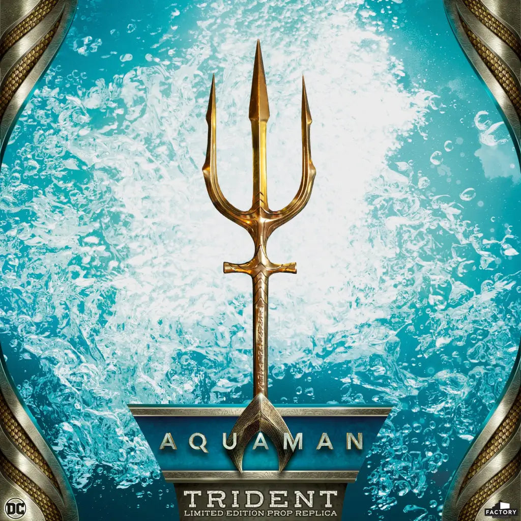 Aquaman Movie - Aquaman Trident Prop Replica - GeekLoveph