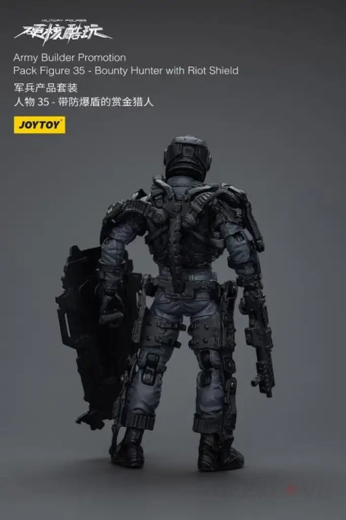 Army Builder Promotion Pack Figure 35 Bounty Hunter With Riot Shield Action