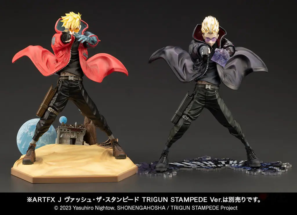 Artfx J Vash The Stampede The Gunman In Black Trigun Stampede Ver.