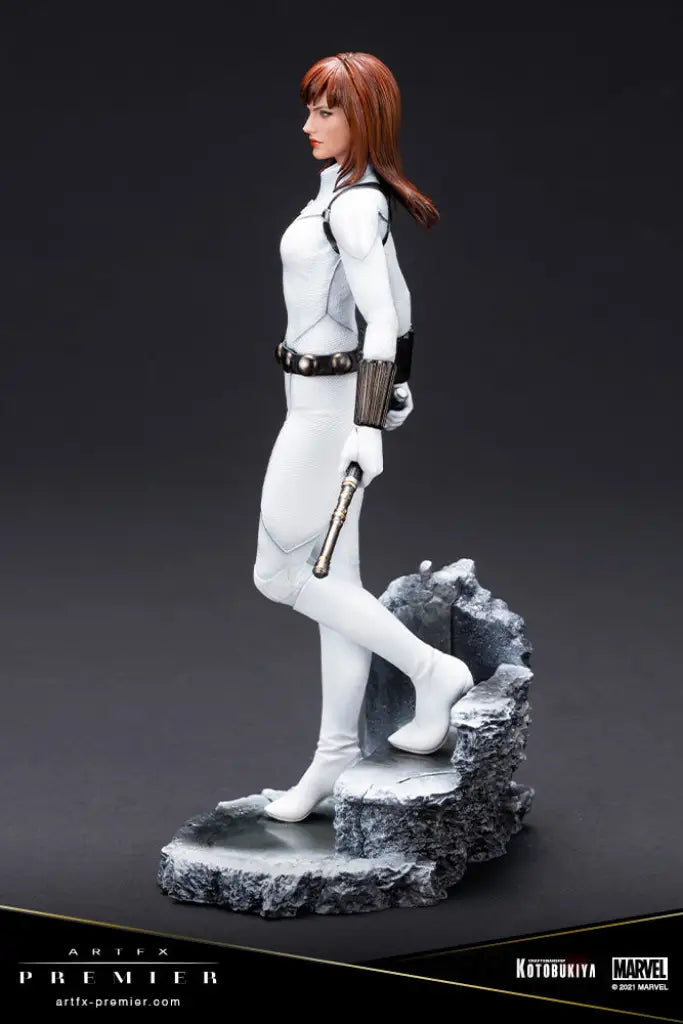 ARTFX Premier Black Widow White Costume Limited Edition Statue - GeekLoveph