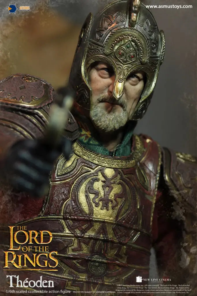 Asmus Toys: The Lord Of The Rings Series: Theoden - GeekLoveph