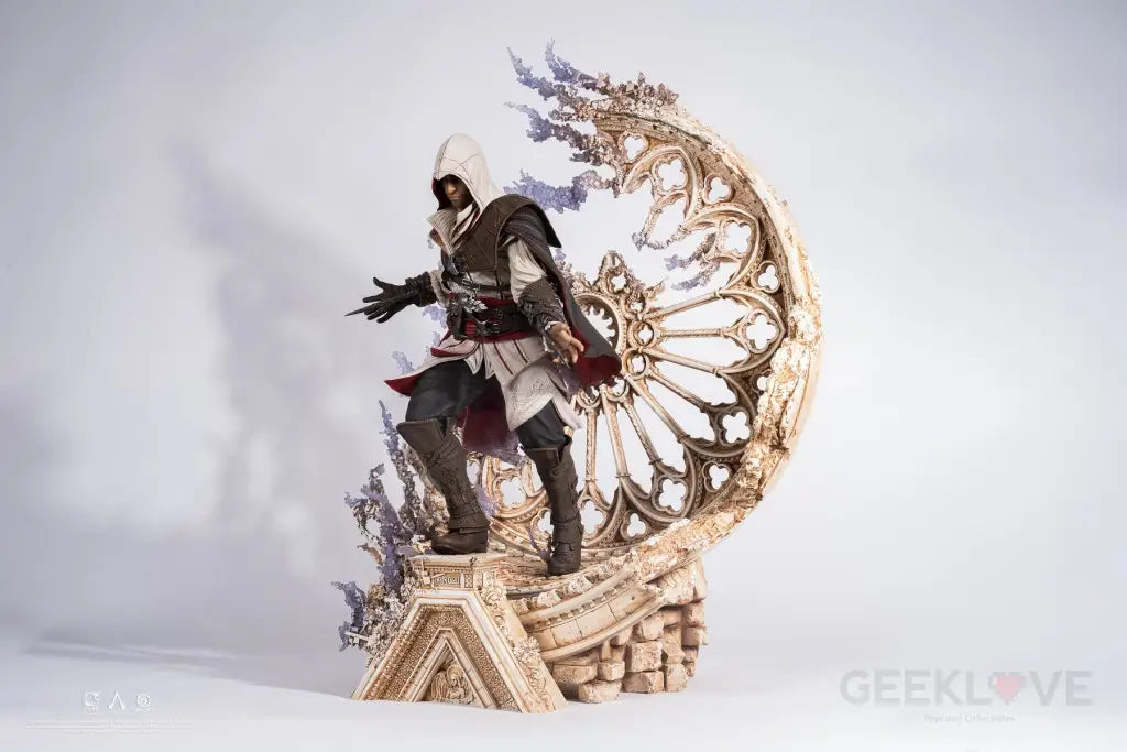 Assassin's Creed Animus Ezio 1/4 Scale Statue - GeekLoveph