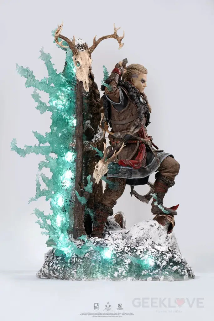Assassin's Creed Valhalla Animus Eivor 1/4 Scale Statue - GeekLoveph