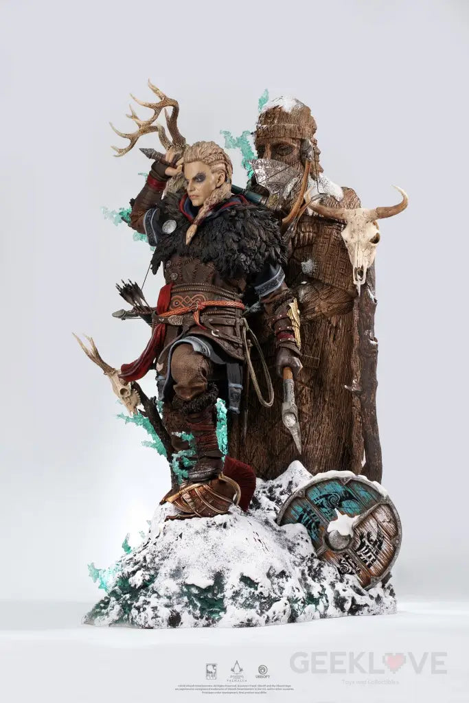 Assassin's Creed Valhalla Animus Eivor 1/4 Scale Statue - GeekLoveph