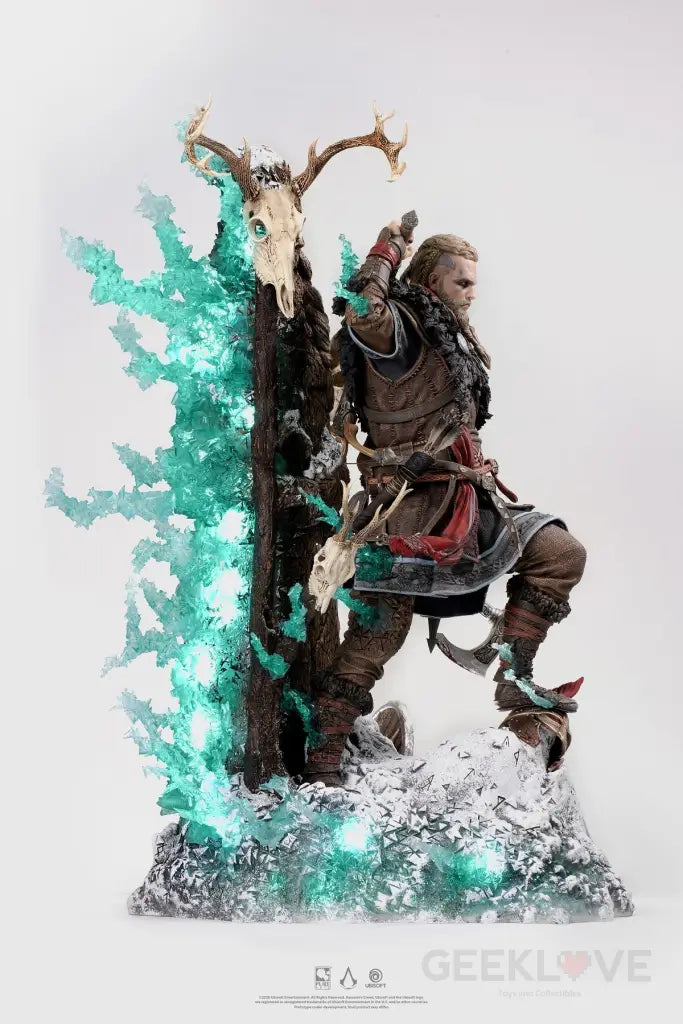 Assassin's Creed Valhalla Animus Eivor 1/4 Scale Statue - GeekLoveph
