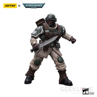 Astra Militarum Cadian Command Squad Veteran With Regimental Standard Action Figure