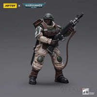 Astra Militarum Cadian Command Squad Veteran With Regimental Standard Action Figure