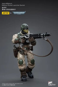 Astra Militarum Ordnance Team With Malleus Rocket Launcher Brigade Action Figure