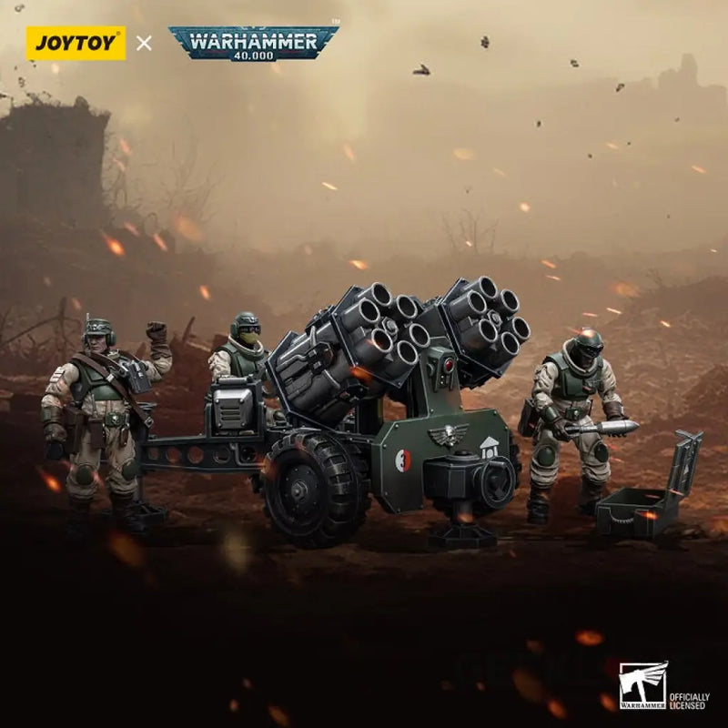 Astra Militarum Ordnance Team with Malleus Rocket Launcher Ordnance Brigade