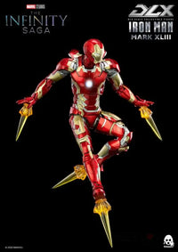 Avengers: Infinity Saga Dlx Iron Man Mark Xliii 1/12 Scale Figure Preorder