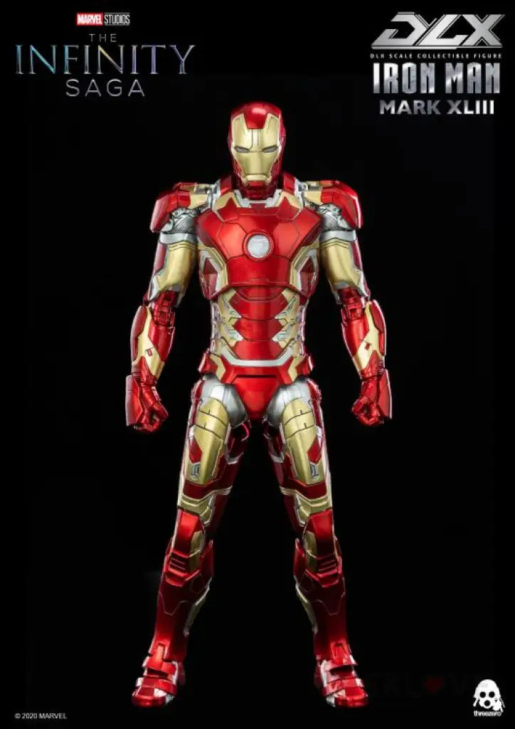 Avengers: Infinity Saga Dlx Iron Man Mark Xliii 1/12 Scale Figure Preorder