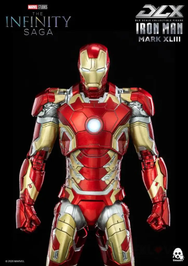 Avengers: Infinity Saga Dlx Iron Man Mark Xliii 1/12 Scale Figure Preorder
