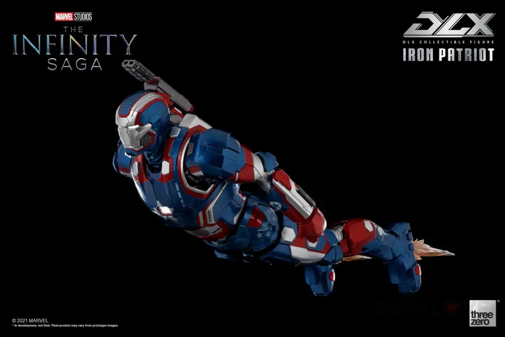 Avengers: Infinity Saga DLX Iron Patriot 1/12 Scale Figure - GeekLoveph