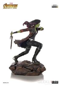 Avengers: Infinity War Battle Diorama Series Gamora 1/10 Art Scale Statue - GeekLoveph