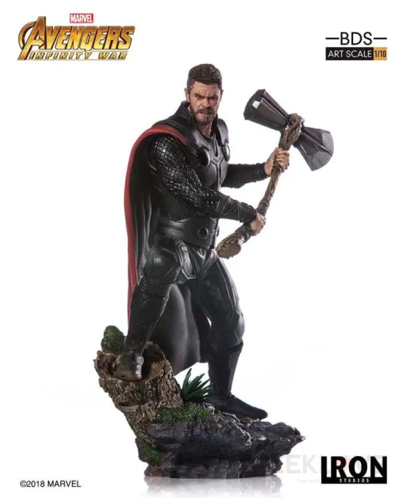 Avengers: Infinity War Battle Diorama Series Thor 1/10 Art Scale Statue - GeekLoveph