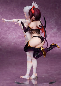 Ayakashi Triangle Matsuri Kazamaki & Suzu Kanade Shirogane Statue