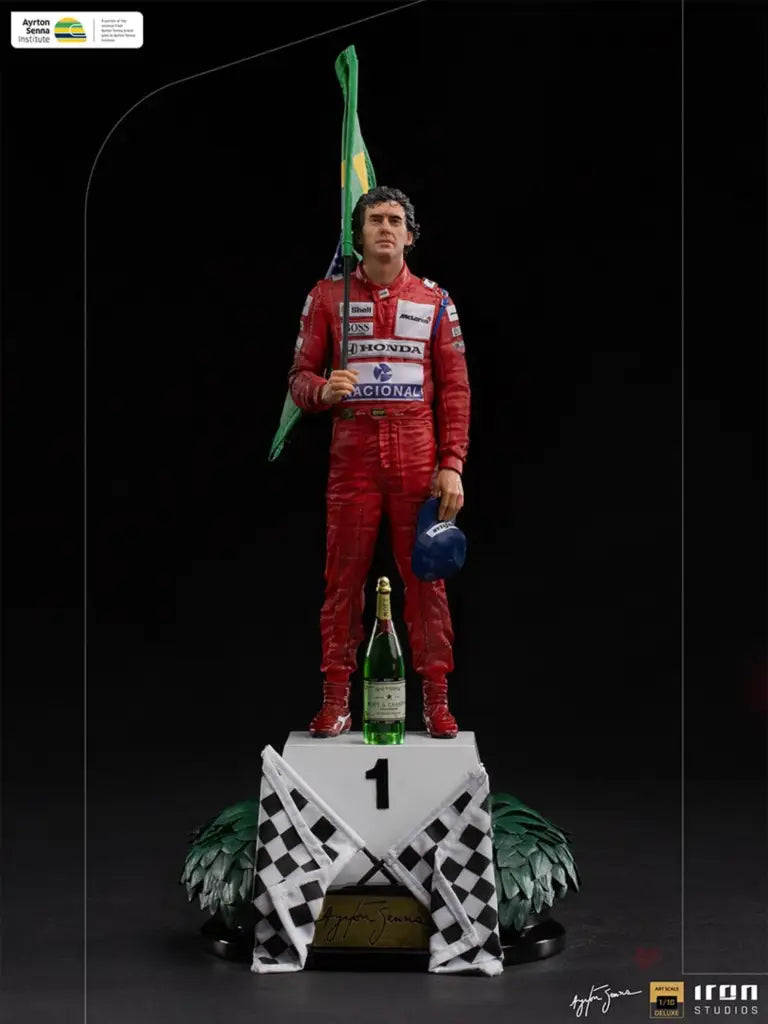 Ayrton Senna Statue - 1991 - Art Scale 1/0 - GeekLoveph