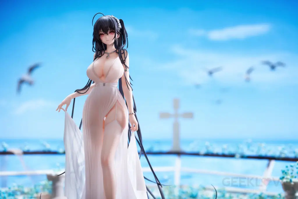 Azur Lane Taiho Wedding: Temptation On The Sea Breeze Ver. Deluxe (Set Of 2) Scale Figure