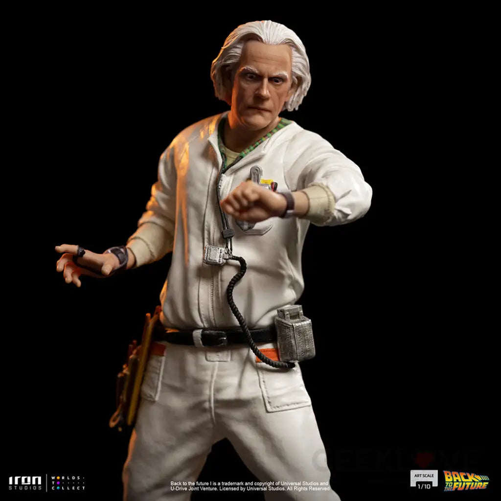 Back To The Future Doc Brown 1/10 Art Scale Statue Preorder