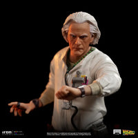 Back To The Future Doc Brown 1/10 Art Scale Statue Preorder