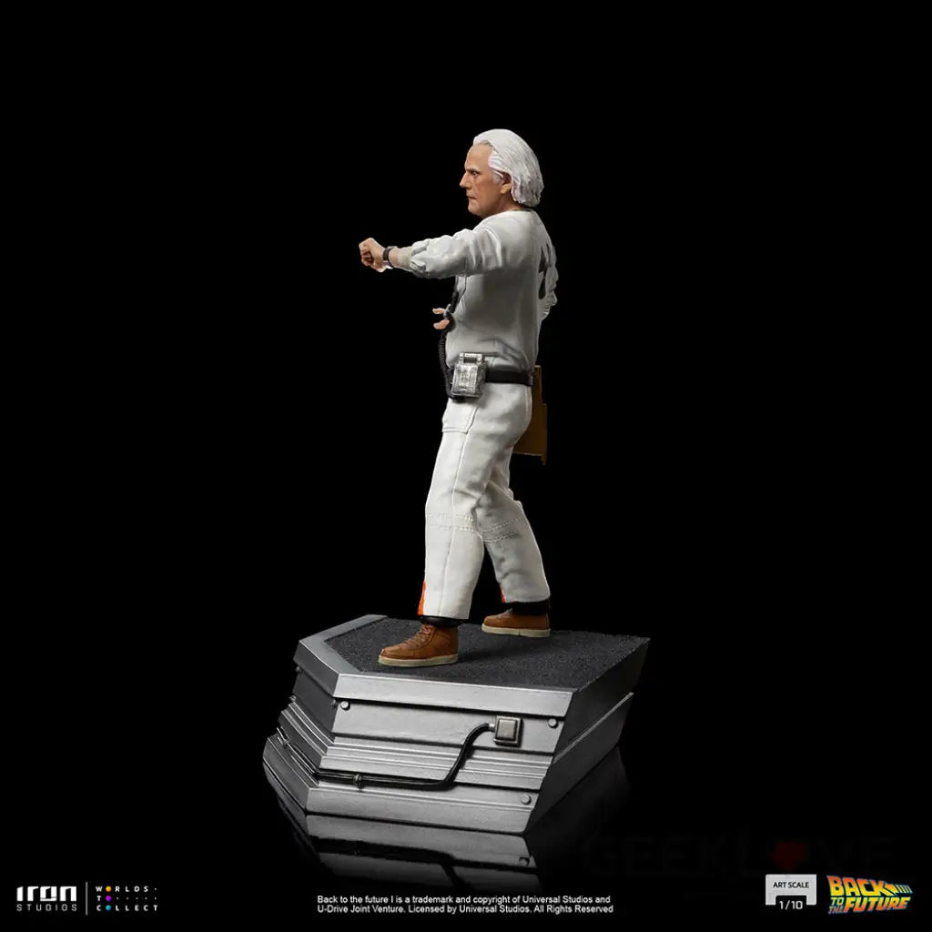 Back To The Future Doc Brown 1/10 Art Scale Statue Preorder