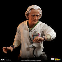 Back To The Future Doc Brown 1/10 Art Scale Statue Preorder