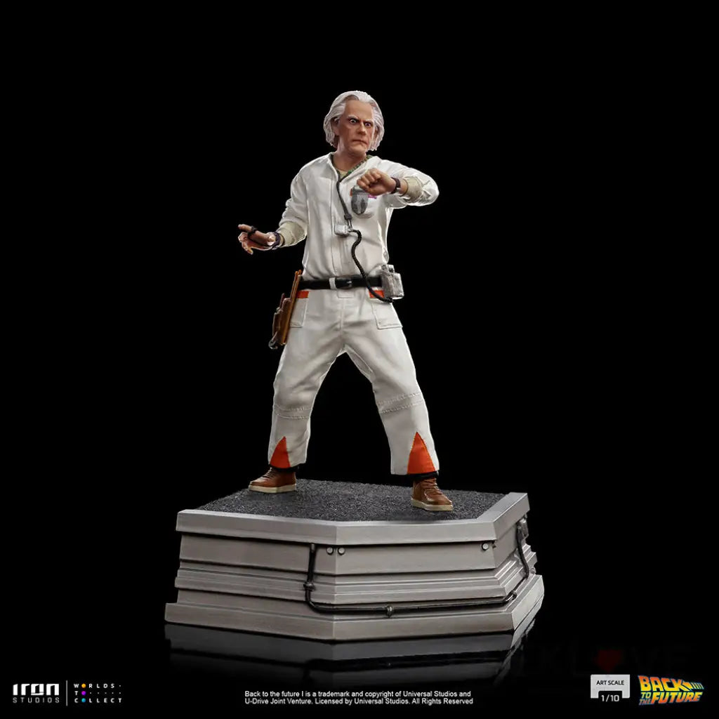 Back To The Future Doc Brown 1/10 Art Scale Statue Preorder