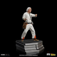 Back To The Future Doc Brown 1/10 Art Scale Statue Preorder