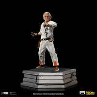 Back To The Future Doc Brown 1/10 Art Scale Statue Preorder