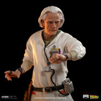 Back To The Future Doc Brown 1/10 Art Scale Statue Preorder