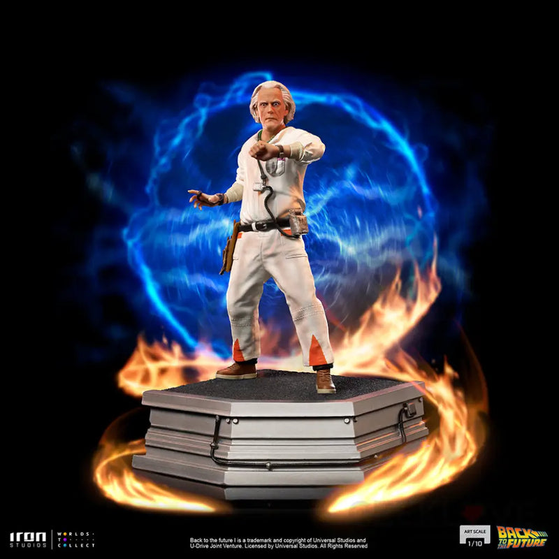 Back to the Future Doc Brown 1/10 Art Scale Statue