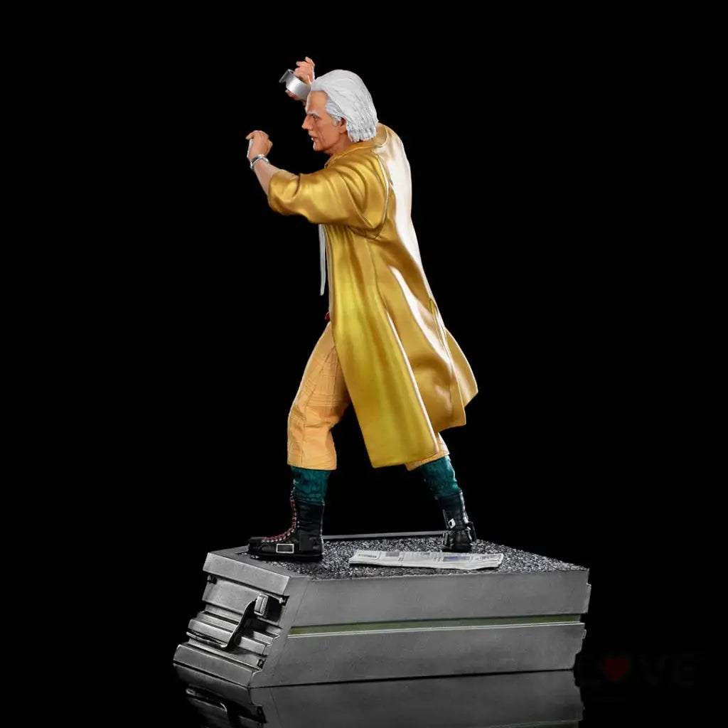 Back to the Future Part II Doc Brown Art Scale 1/10 - GeekLoveph
