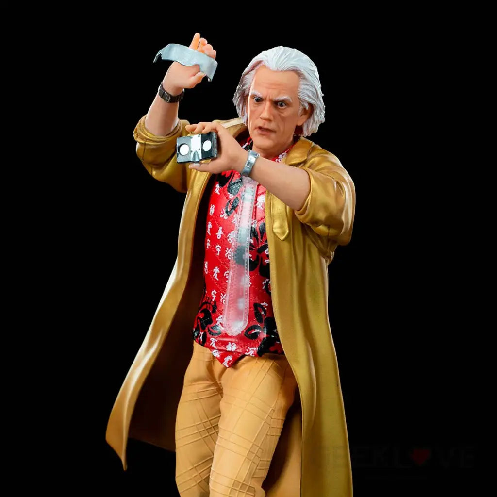 Back to the Future Part II Doc Brown Art Scale 1/10 - GeekLoveph