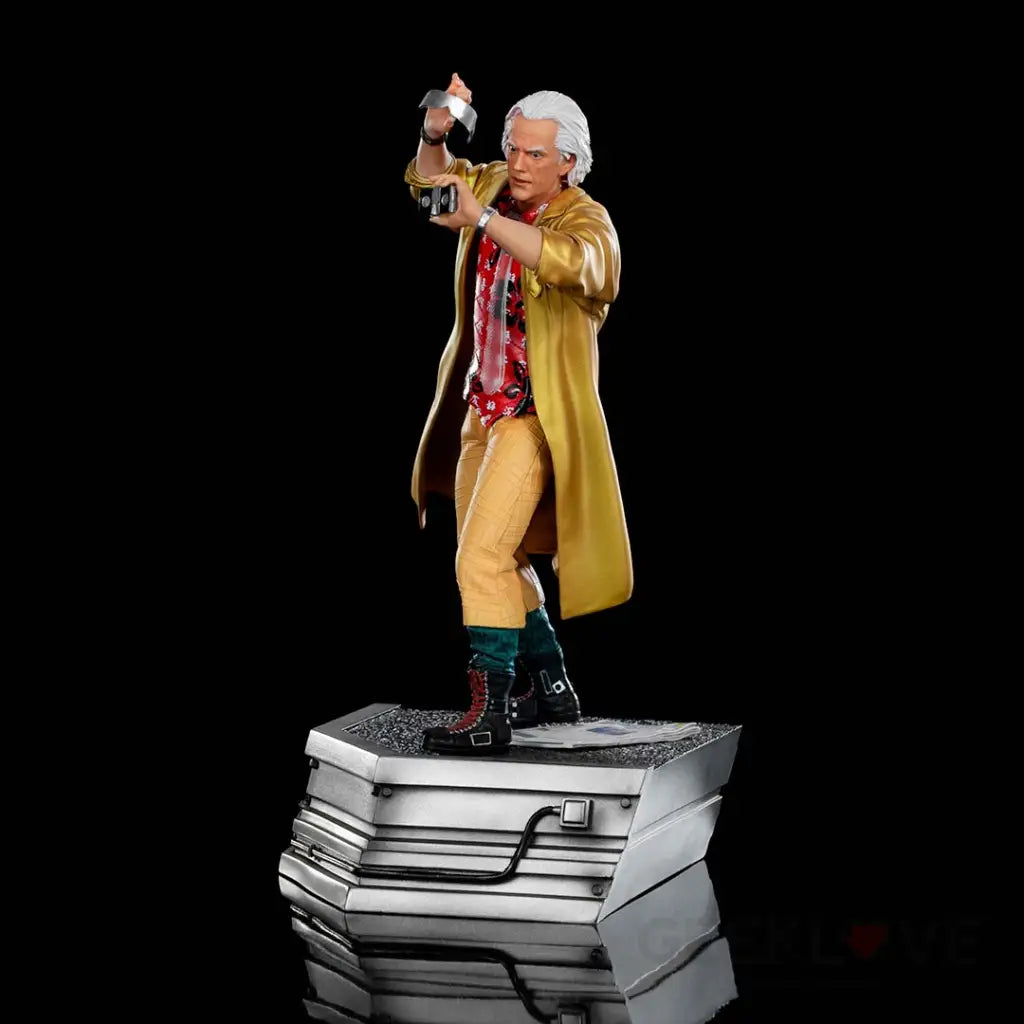 Back to the Future Part II Doc Brown Art Scale 1/10 - GeekLoveph