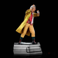 Back to the Future Part II Doc Brown Art Scale 1/10 - GeekLoveph