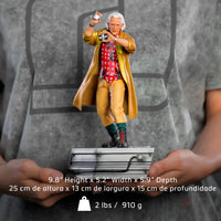 Back to the Future Part II Doc Brown Art Scale 1/10 - GeekLoveph